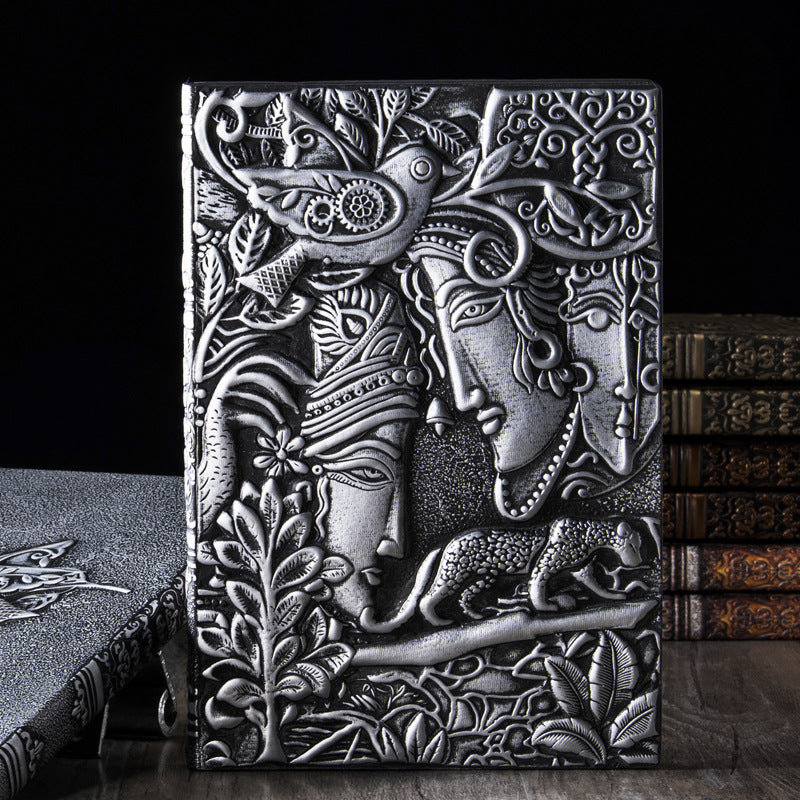 Wholesale Guizhi Love Exquisite PU Hand Book A5 Embossed 3D Notebook